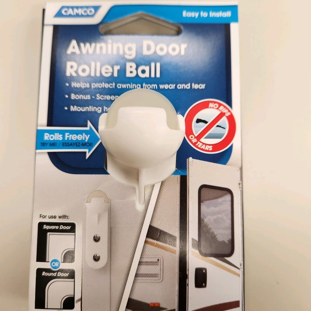 camper door roller ball